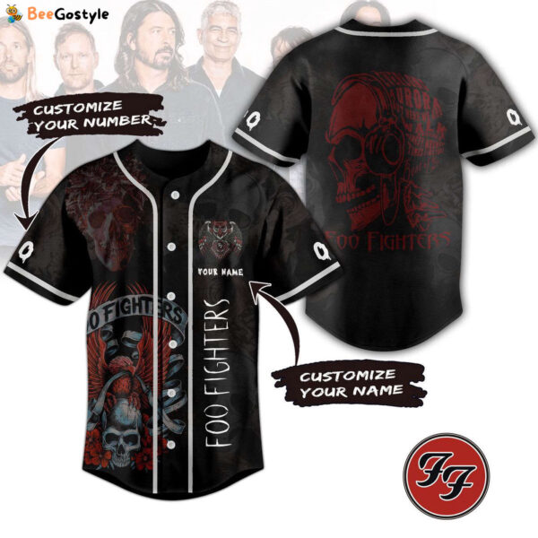 Foo Fighters Baseball Jersey For Men Women And Kids Gift for Fans