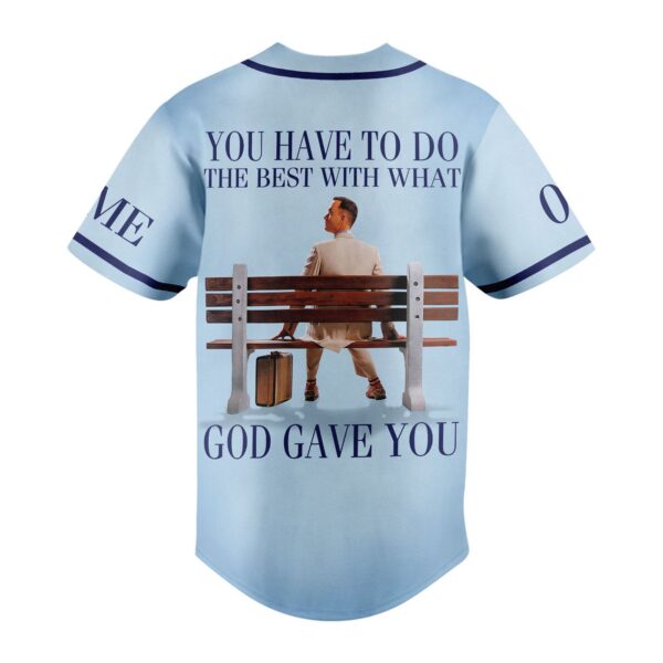 Forrest Gump Baseball Jersey For Men Women And Kids Gift for Fans