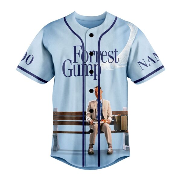Forrest Gump Baseball Jersey For Men Women And Kids Gift for Fans
