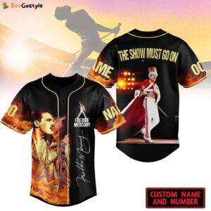 Freddie Mercury Baseball Jersey For Men Women And Kids Gift for Fans