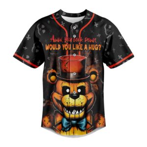 Freddy Fazbear Baseball Jersey For Men Women And Kids Gift for Fans 3