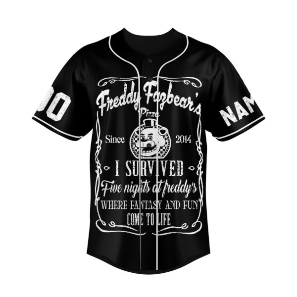 Freddy Fazbear Pizza Baseball Jersey For Men Women And Kids Gift for Fans
