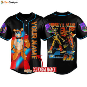 Freddy Fazer Blast Baseball Jersey For Men Women And Kids Gift for Fans