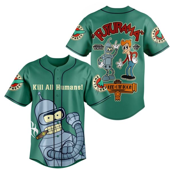 Futurama Baseball Jersey For Men Women And Kids Gift for Fans