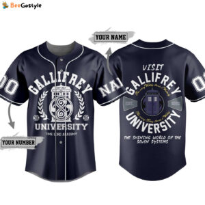 Gallifrey University Baseball Jersey For Men Women And Kids Gift for Fans