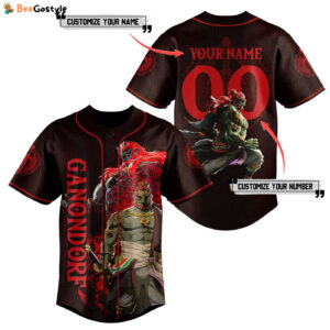 Ganondorf Baseball Jersey For Men Women And Kids Gift for Fans