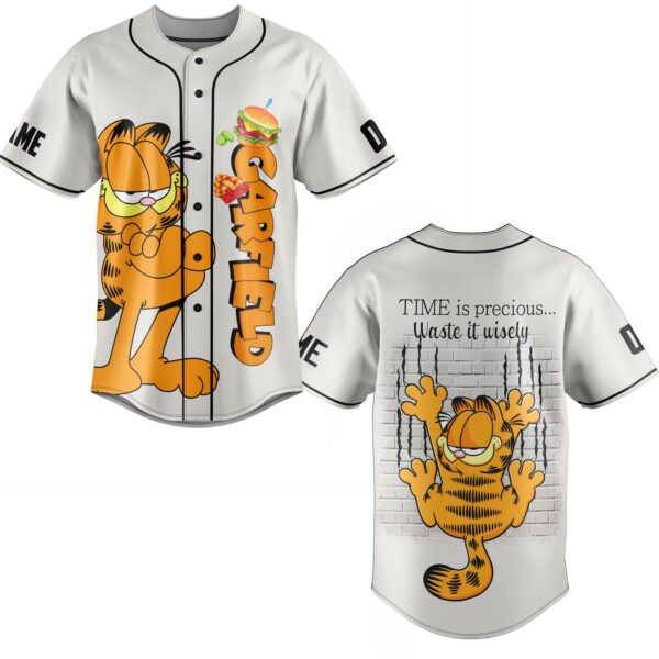 Garfield Baseball Jersey For Men Women And Kids Gift for Fans