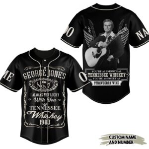 George Jones Baseball Jersey For Men Women And Kids Gift for Fans 1