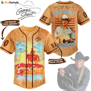 George Strait Baseball Jersey For Men Women And Kids Gift for Fans