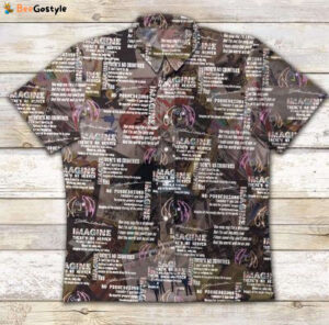 Gettyshirt The Beatles Ad1261 Vintage Cotton Mens Hawaiian Shirt