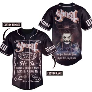 Ghost Baseball Jersey For Men Women And Kids Gift for Fans 1