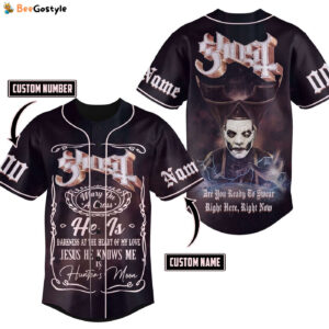 Ghost Baseball Jersey For Men Women And Kids Gift for Fans