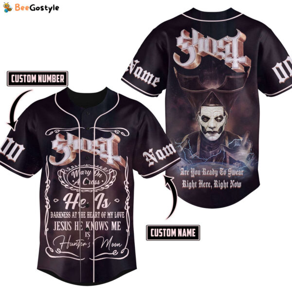 Ghost Baseball Jersey For Men Women And Kids Gift for Fans
