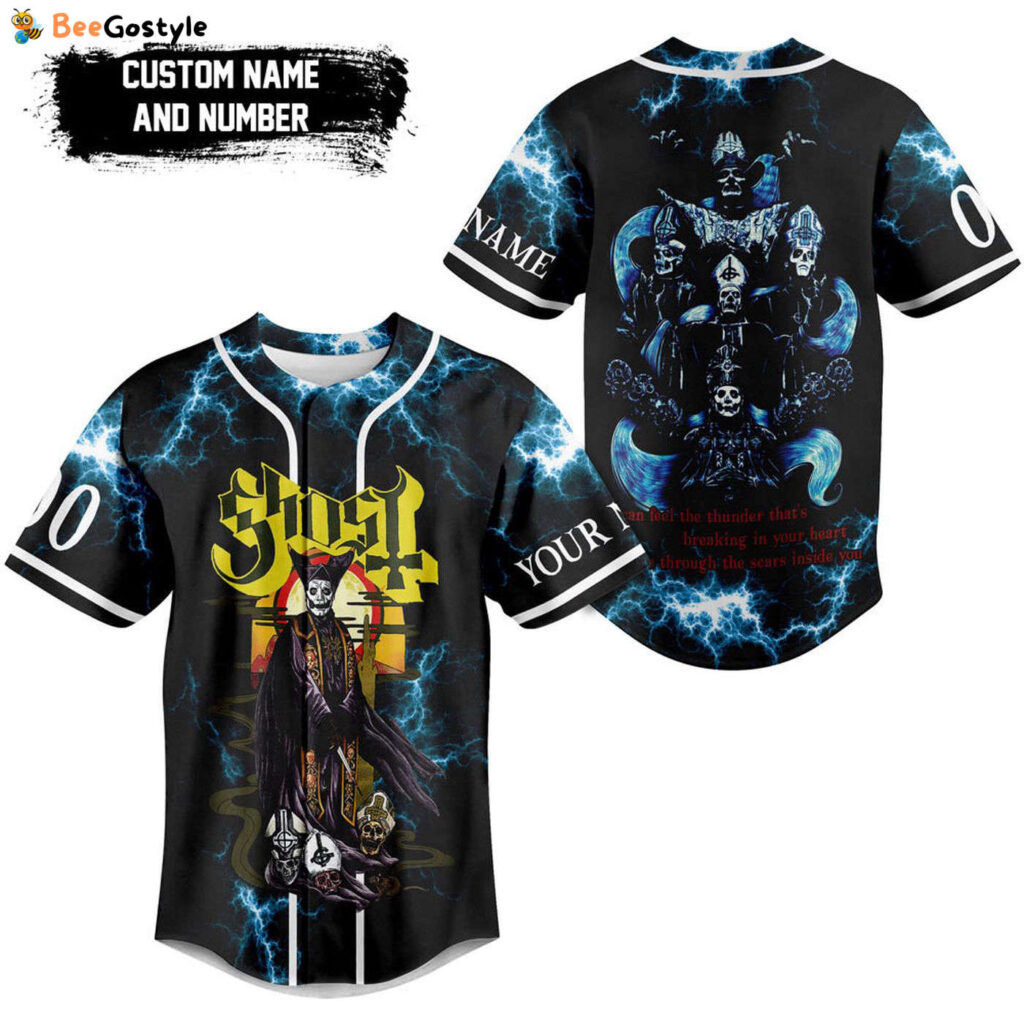 Ghost Baseball Jersey For Men Women And Kids Gift for Fans Ghost Baseball Jersey For Men Women And Kids Gift for Fans