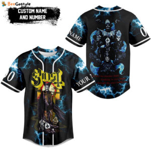 Ghost Baseball Jersey For Men Women And Kids Gift for Fans