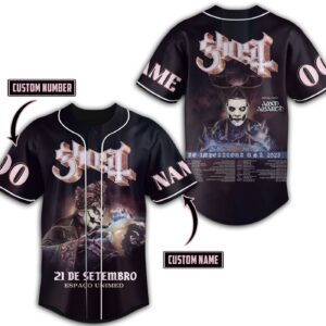 Ghost Baseball Jersey For Men Women And Kids Gift for Fans 1