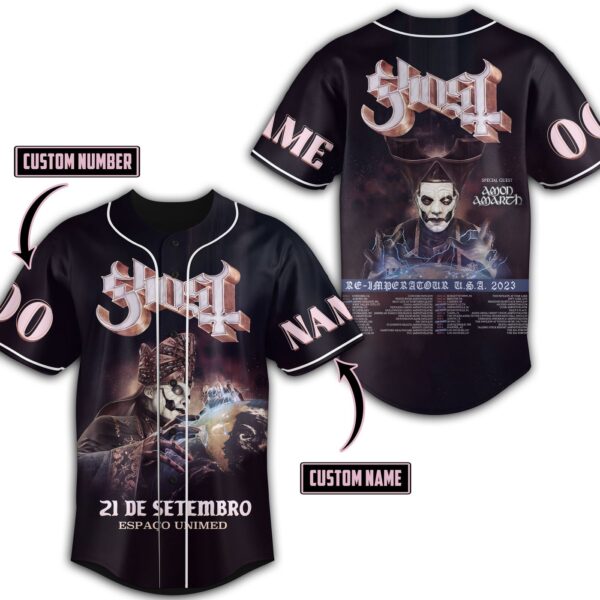 Ghost Baseball Jersey For Men Women And Kids Gift for Fans