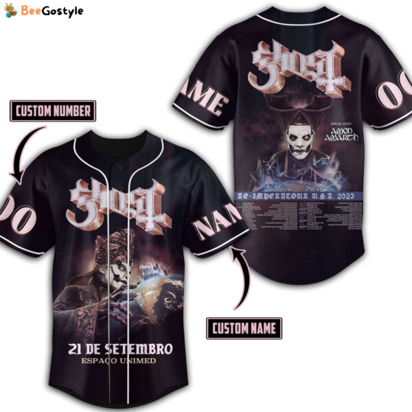 Ghost Baseball Jersey For Men Women And Kids Gift for Fans