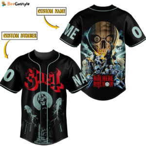 Ghost Rite Here Rite Now Baseball Jersey For Men Women And Kids Gift for Fans