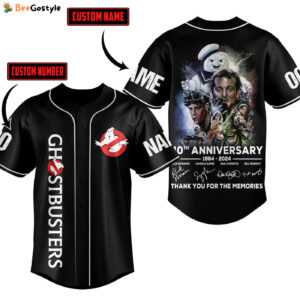 Ghostbusters Baseball Jersey For Men Women And Kids Gift for Fans