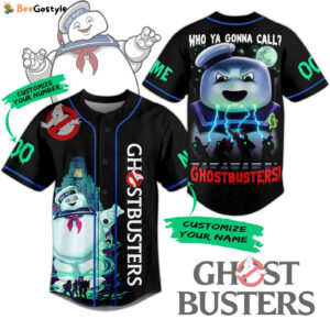 Ghostbusters Baseball Jersey For Men Women And Kids Gift for Fans
