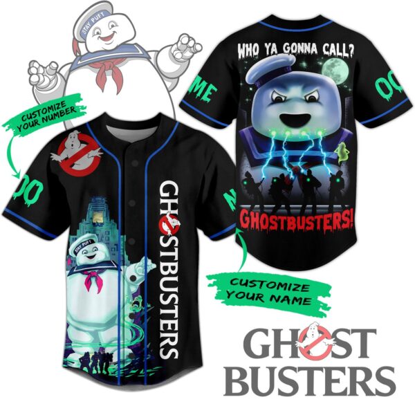 Ghostbusters Baseball Jersey For Men Women And Kids Gift for Fans