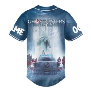 Ghostbusters Frozen Empize Baseball Jersey For Men Women And Kids Gift for Fans 3