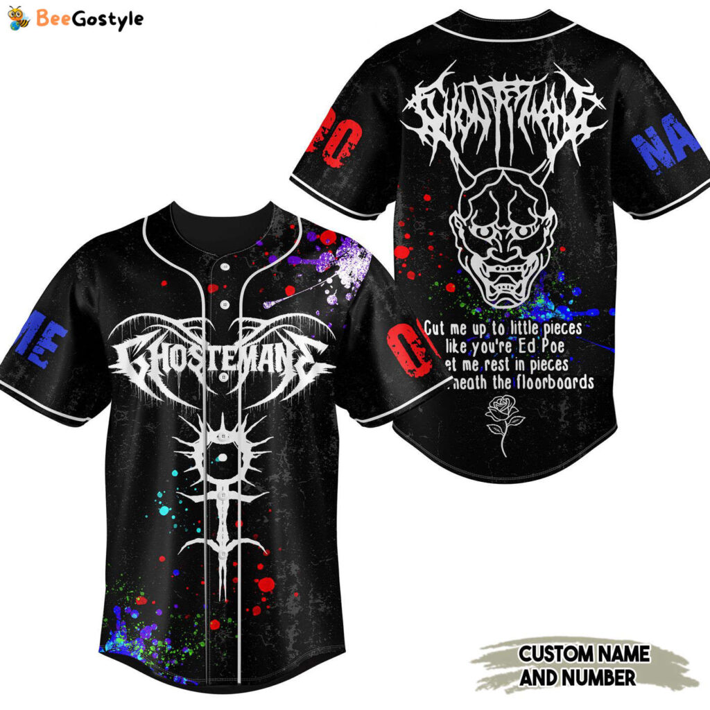 Ghostemane Baseball Jersey For Men Women And Kids Gift for Fans