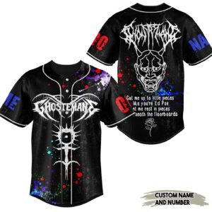 Ghostemane Baseball Jersey For Men Women And Kids Gift for Fans 1