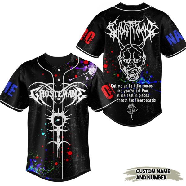 Ghostemane Baseball Jersey For Men Women And Kids Gift for Fans