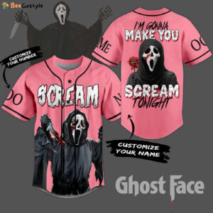 Ghostface Baseball Jersey For Men Women And Kids Gift for Fans