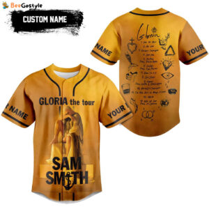 Gloria Sam Smith Baseball Jersey For Men Women And Kids Gift for Fans
