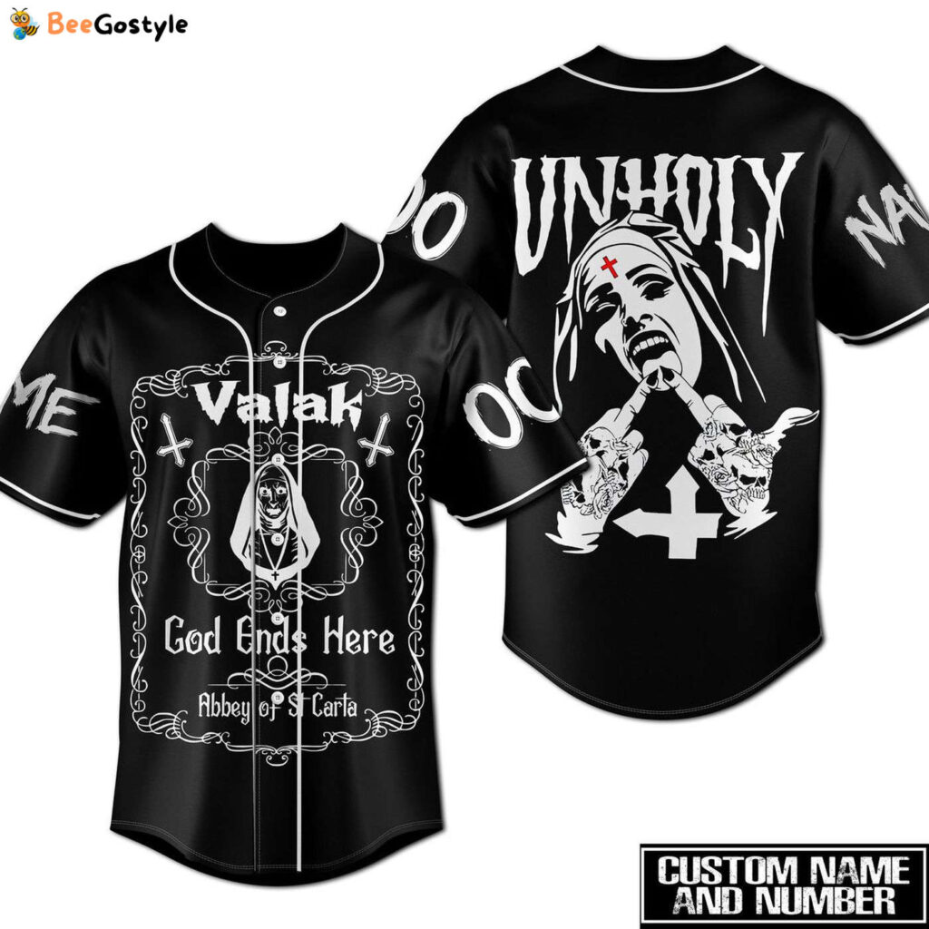 God Ends Her Baseball Jersey For Men Women And Kids Gift for Fans God Ends Her Baseball Jersey For Men Women And Kids Gift for Fans