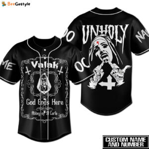 God Ends Her Baseball Jersey For Men Women And Kids Gift for Fans