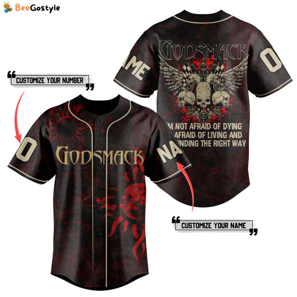 Godsmack Baseball Jersey For Men Women And Kids Gift for Fans