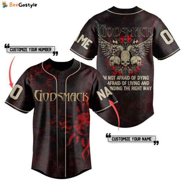 Godsmack Baseball Jersey For Men Women And Kids Gift for Fans
