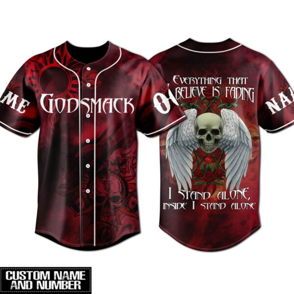 Godsmacks Baseball Jersey For Men Women And Kids Gift for Fans