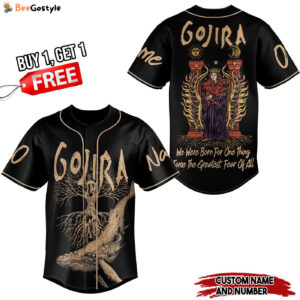 Gojira Band Baseball Jersey For Men Women And Kids Gift for Fans