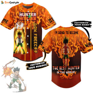Gon Freecss Baseball Jersey For Men Women And Kids Gift for Fans