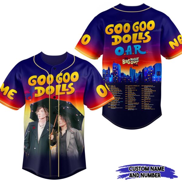 Goo Goo Dolls Baseball Jersey For Men Women And Kids Gift for Fans