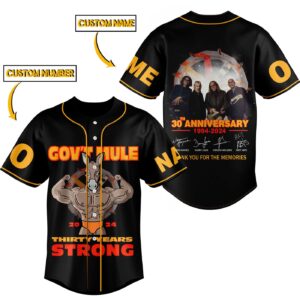 Govt Mule Baseball Jersey For Men Women And Kids Gift for Fans 1