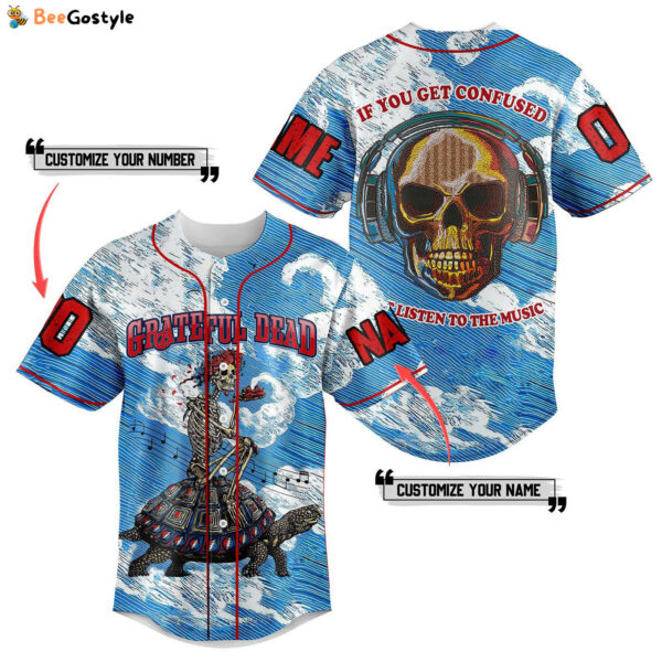 Grateful Dead Baseball Jersey For Men Women And Kids Gift for Fans