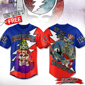 Grateful Dead Baseball Jersey For Men Women And Kids Gift for Fans
