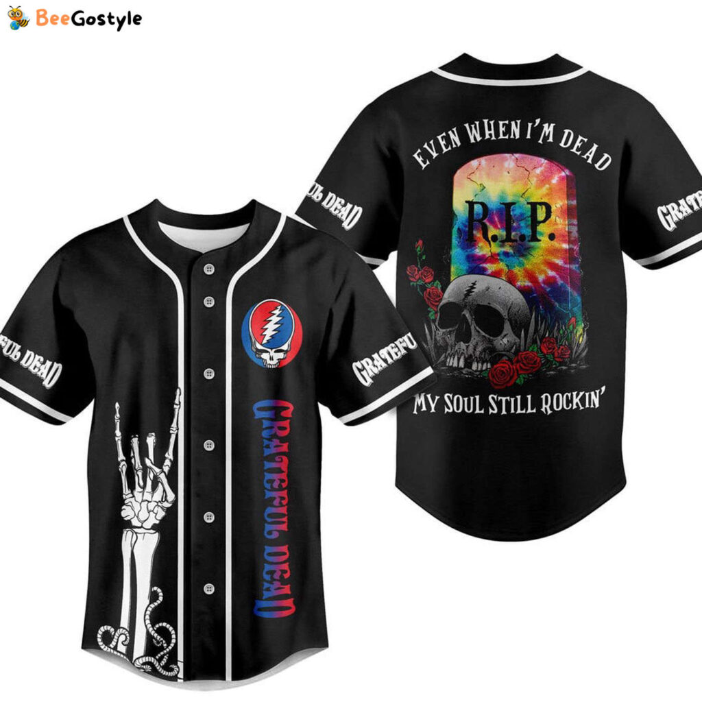 Grateful Dead Baseball Jersey For Men Women And Kids Gift for Fans Grateful Dead Baseball Jersey For Men Women And Kids Gift for Fans