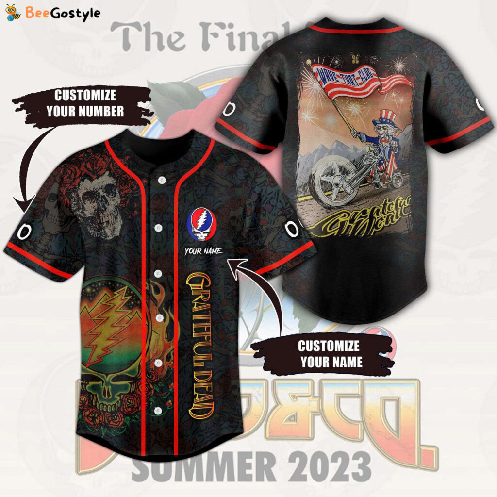 Grateful Dead Baseball Jersey For Men Women And Kids Gift for Fans Grateful Dead Baseball Jersey For Men Women And Kids Gift for Fans