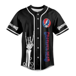 Grateful Dead Baseball Jersey For Men Women And Kids Gift for Fans 1