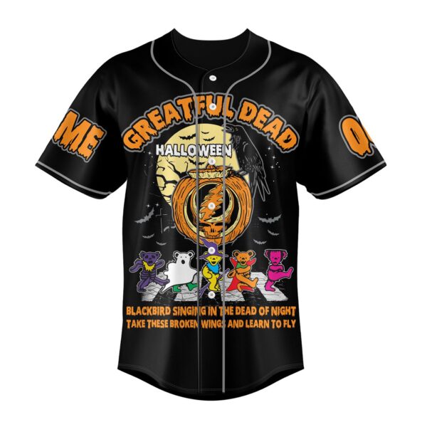 Grateful Dead Halloween Baseball Jersey For Men Women And Kids Gift for Fans