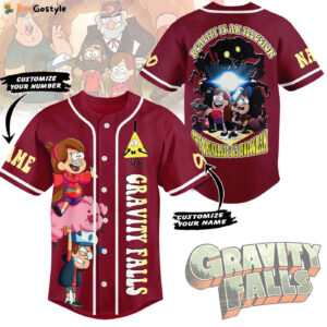 Gravity Falls Baseball Jersey For Men Women And Kids Gift for Fans