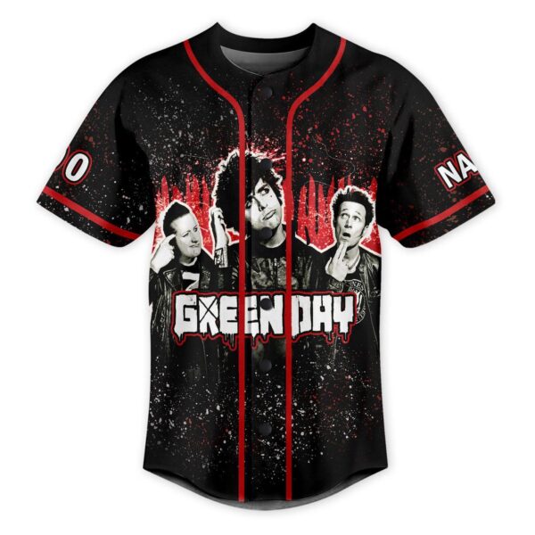 Green Day Baseball Jersey For Men Women And Kids Gift for Fans