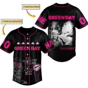Green Day Baseball Jersey For Men Women And Kids Gift for Fans 1
